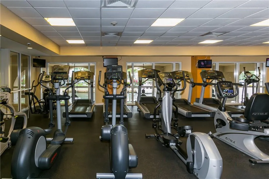 Mezzanine Level- State of the art fitness center