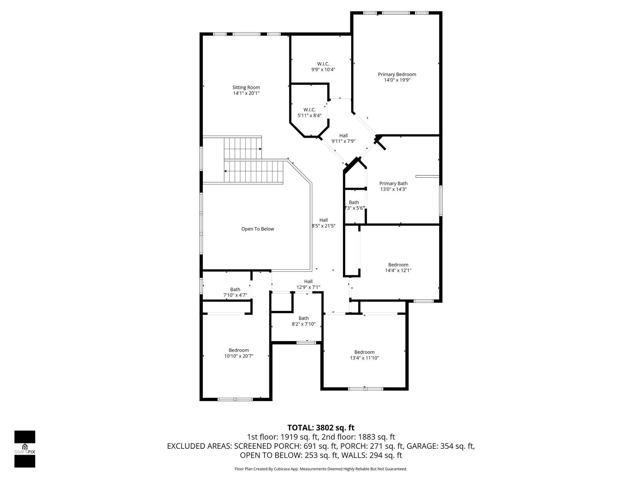 Floor plan floor 2