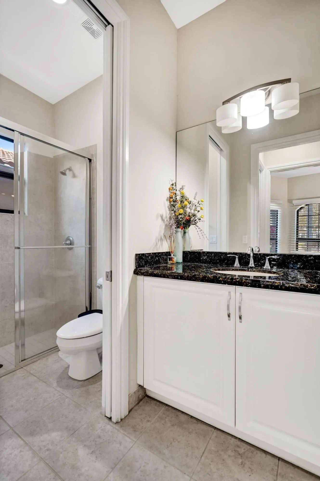 Front Bathroom for den/office bedroom 5 and or powder room for living area
