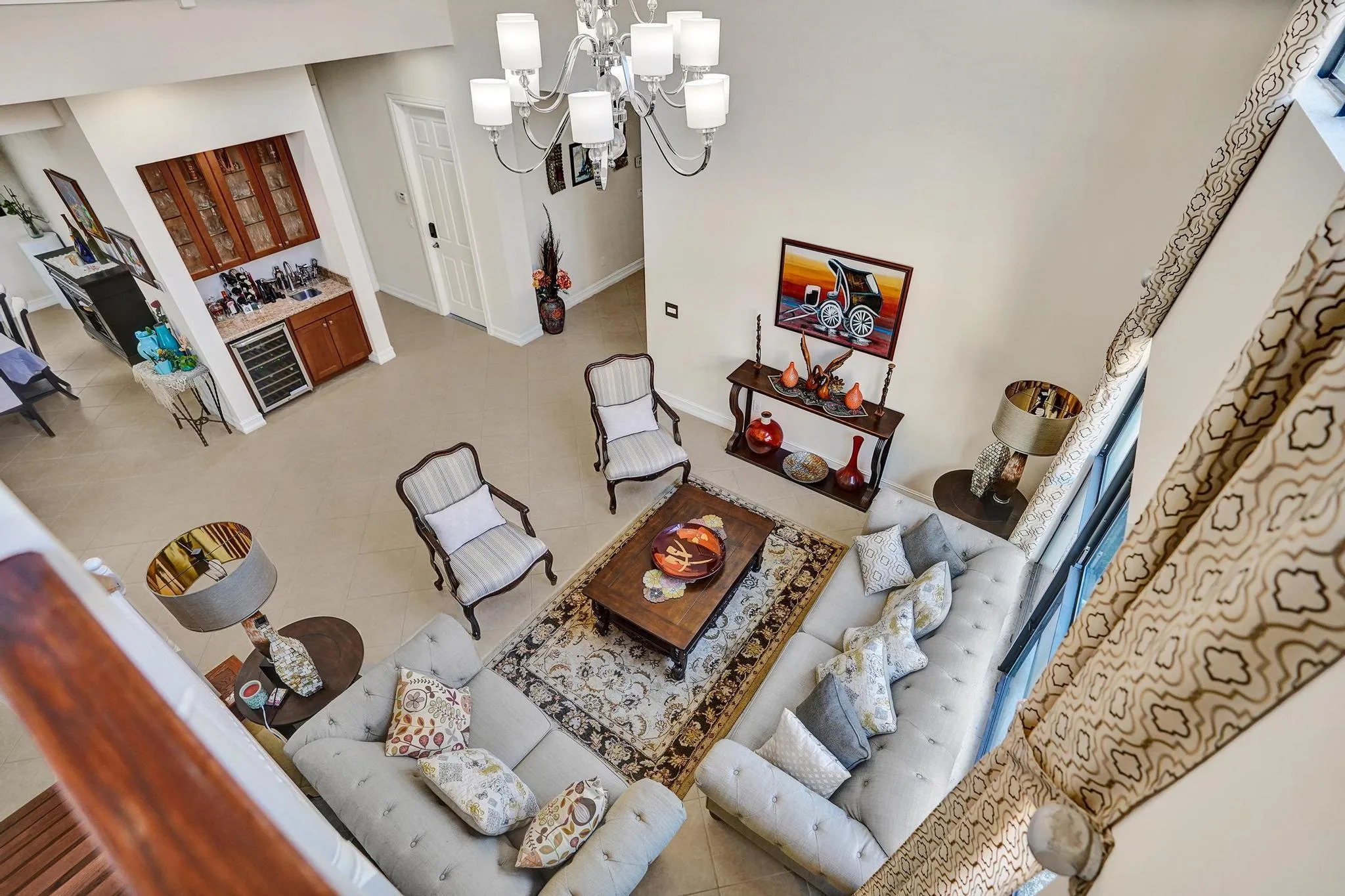 View from 2nd floor loft area