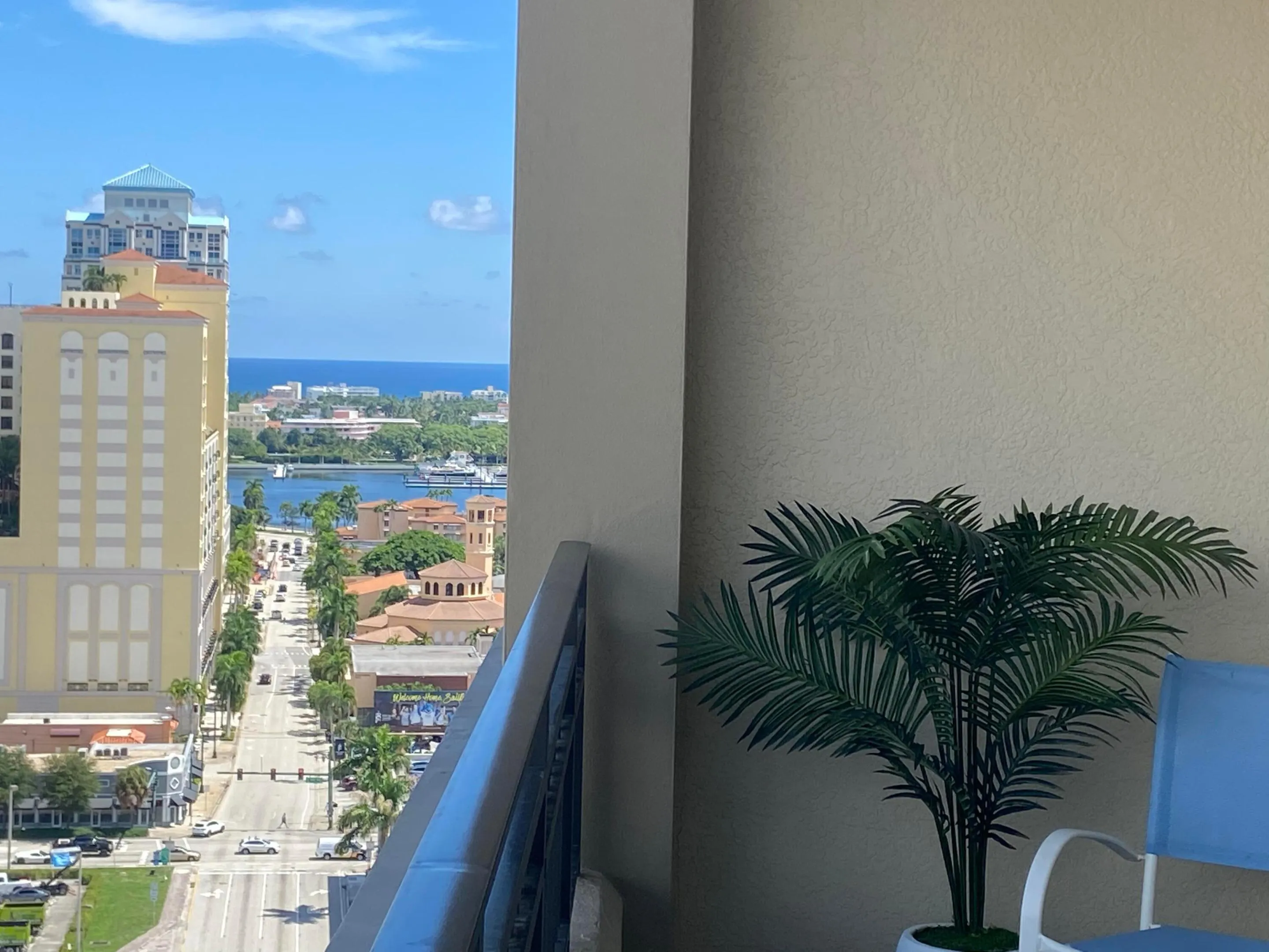Balcony Views towards the water