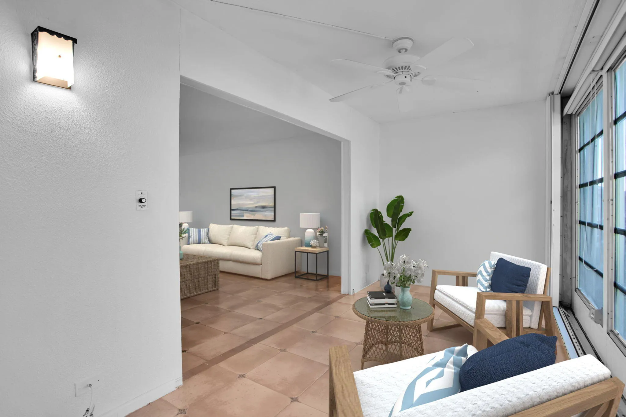 FLORIDA ROOM MAKES A GREAT OFFICE