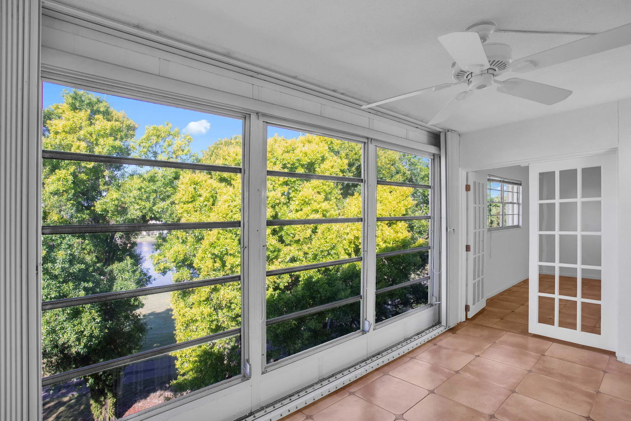 GLASS ENCLOSED PATIO