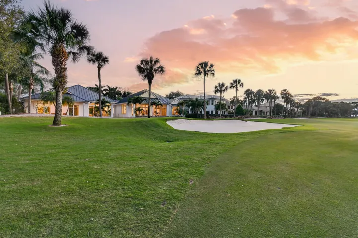 View from golf course