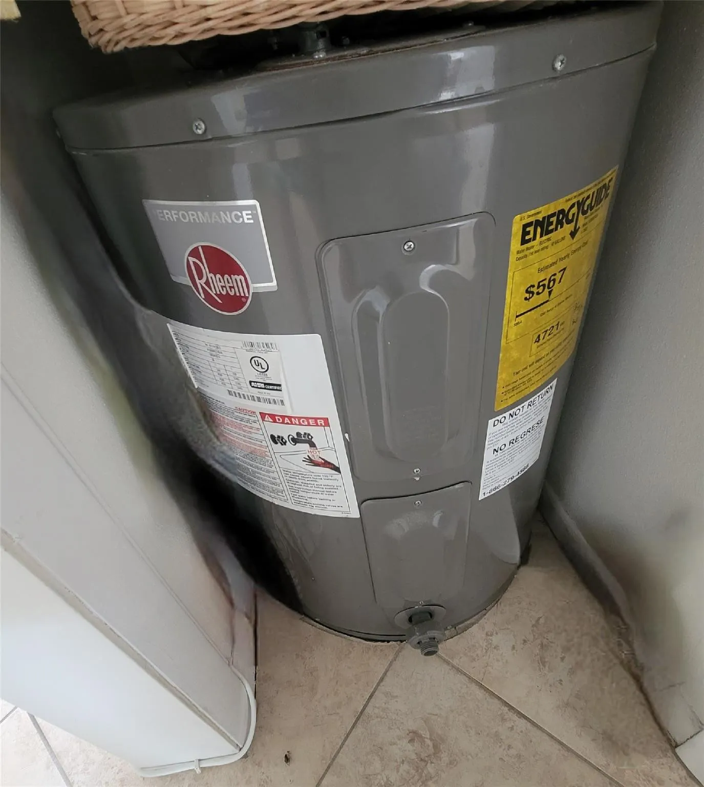Newer water heater