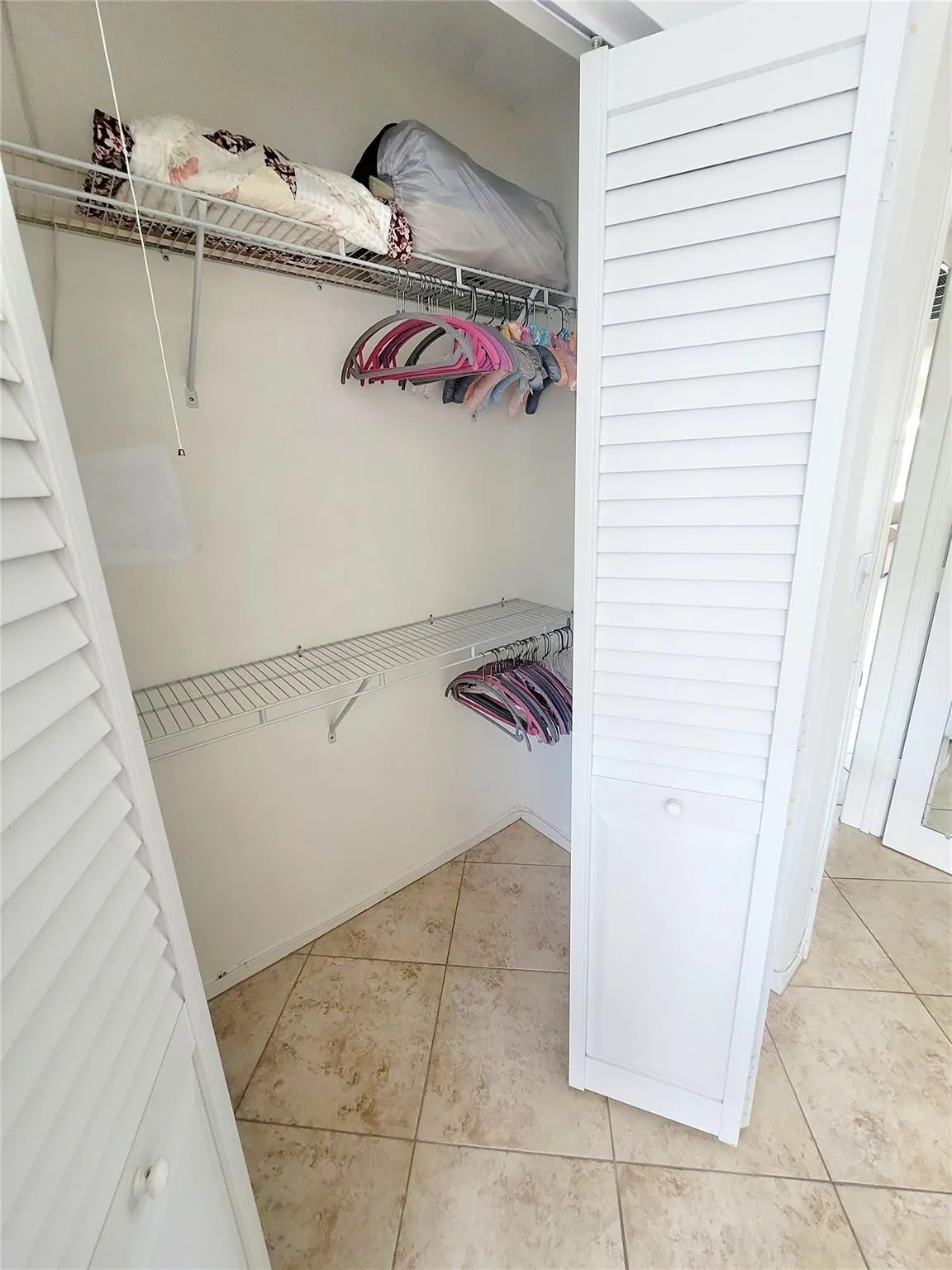 Main bedroom closet