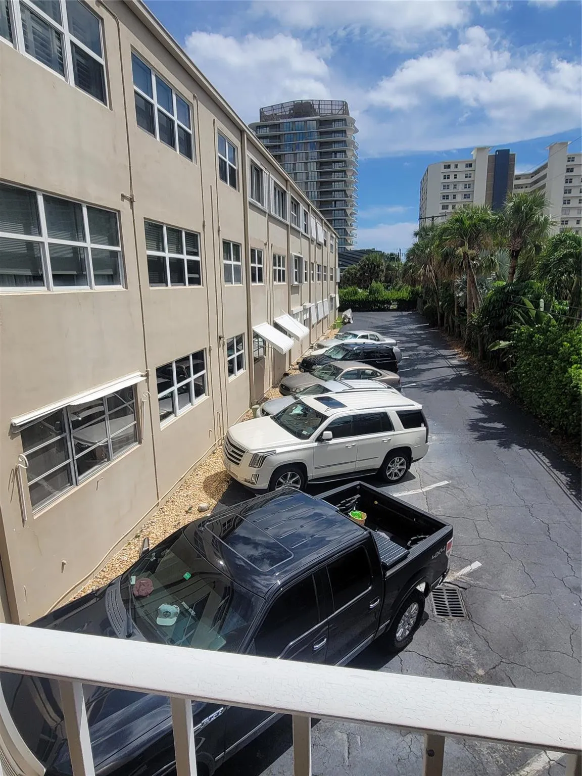 Additional parking spaces