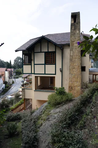 Exterior View with Landscaped Garden