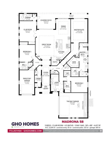 Floor Plan - Madrona