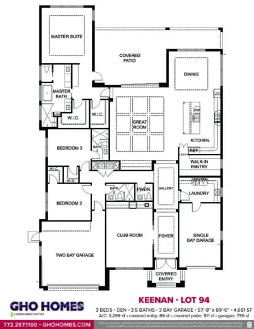Floor Plan - Keenan