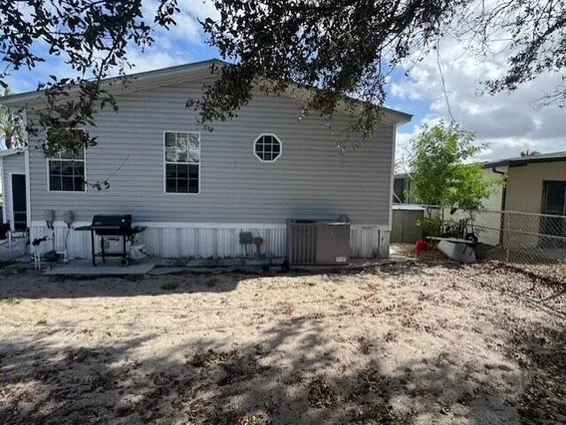 Back of home