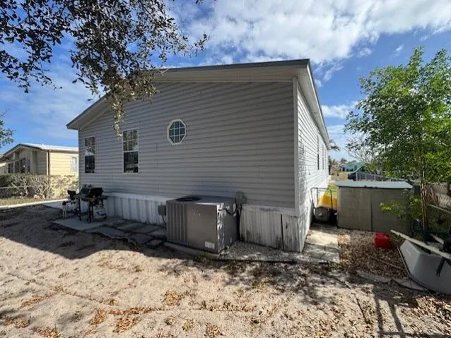 Back of home