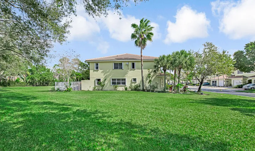 outside overlooking large side yard