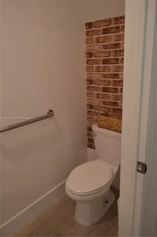 Half bath downstairs