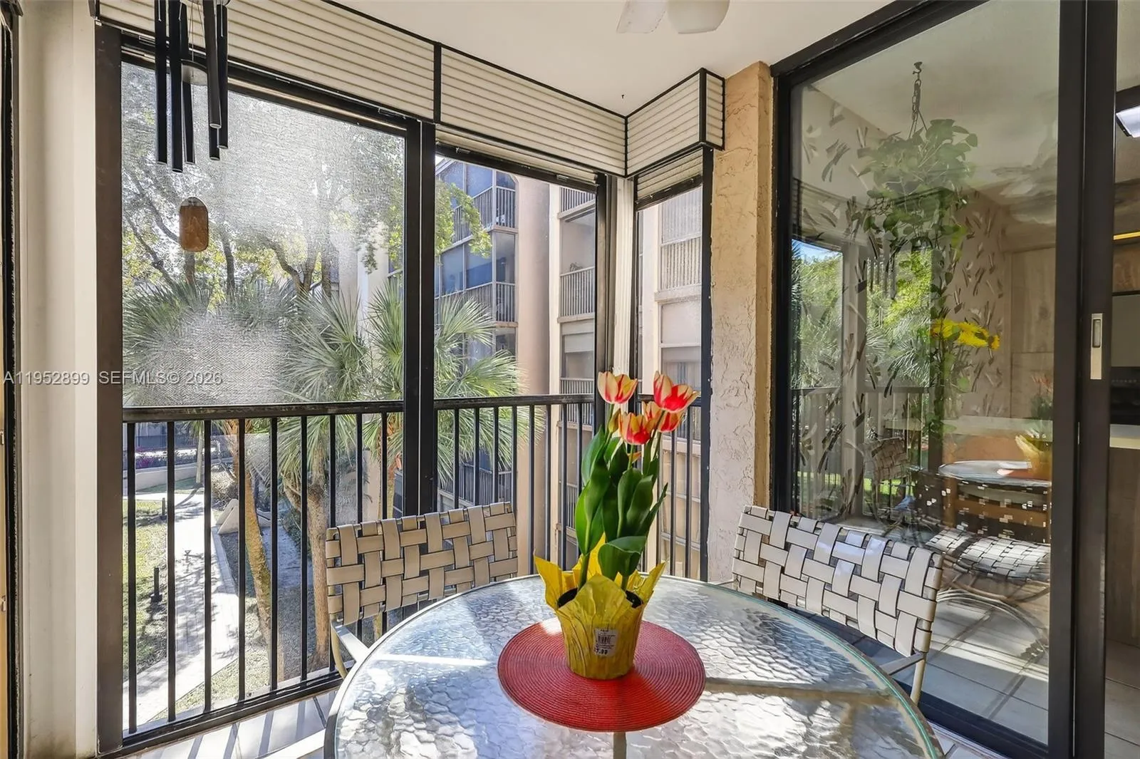 Sun room off Kitchen