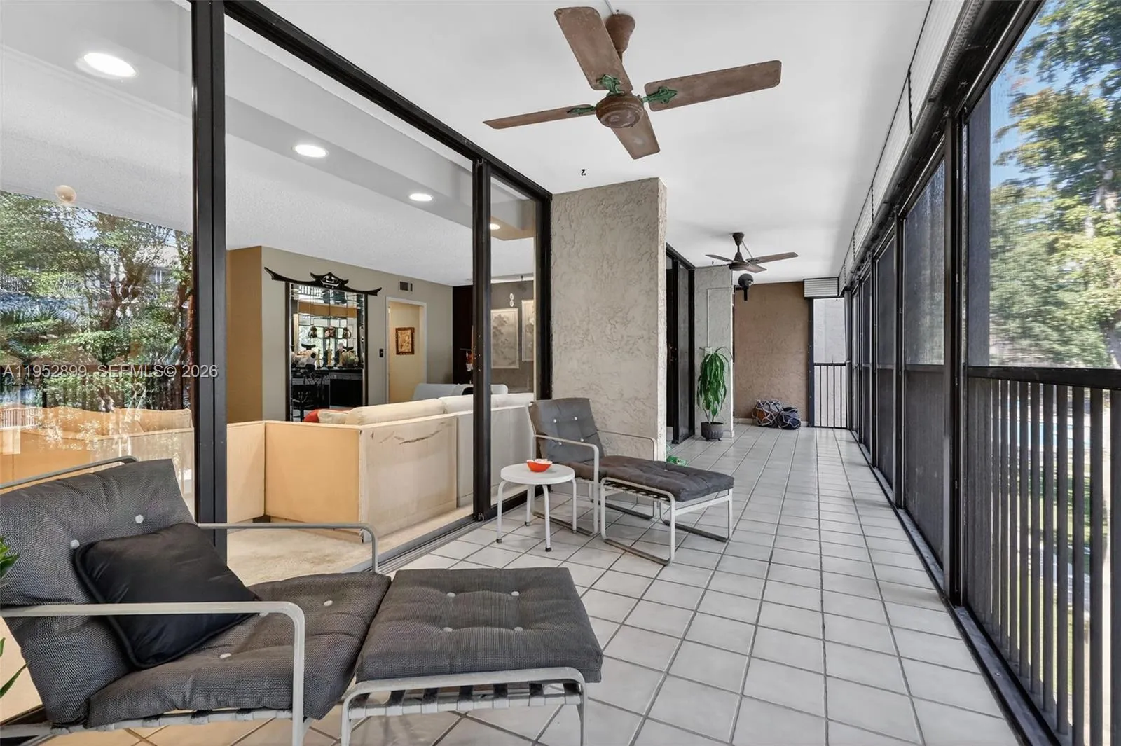 Screened Balcony