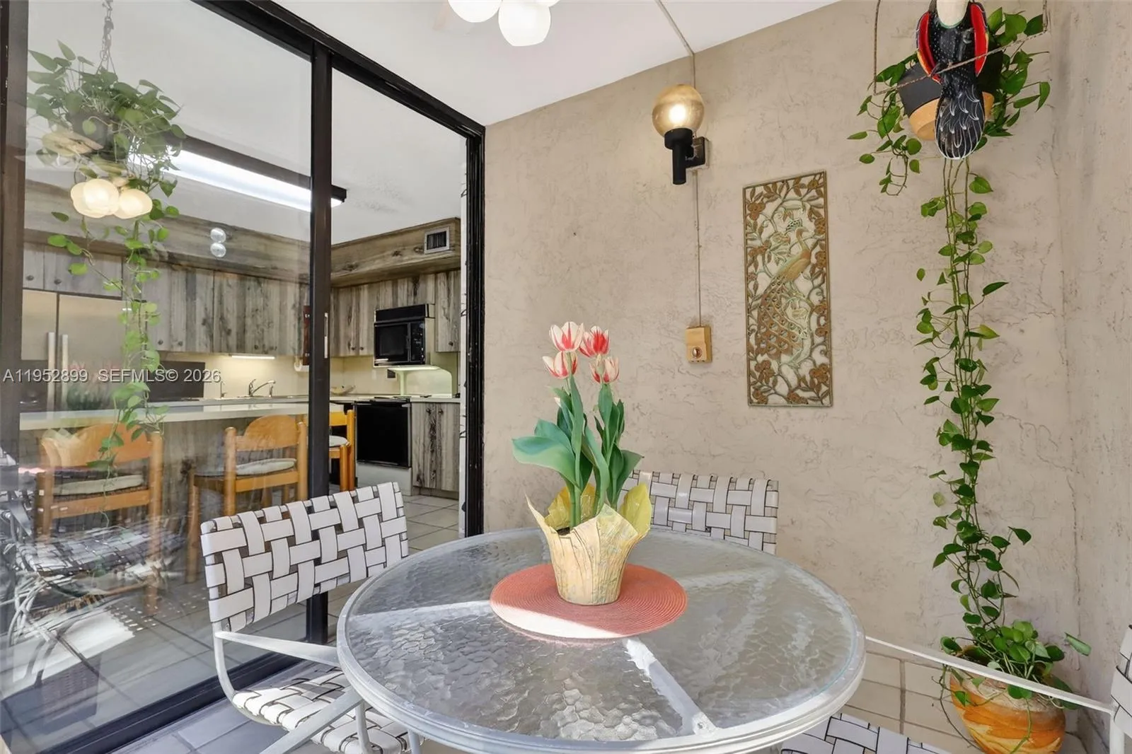 Sun Room off Kitchen