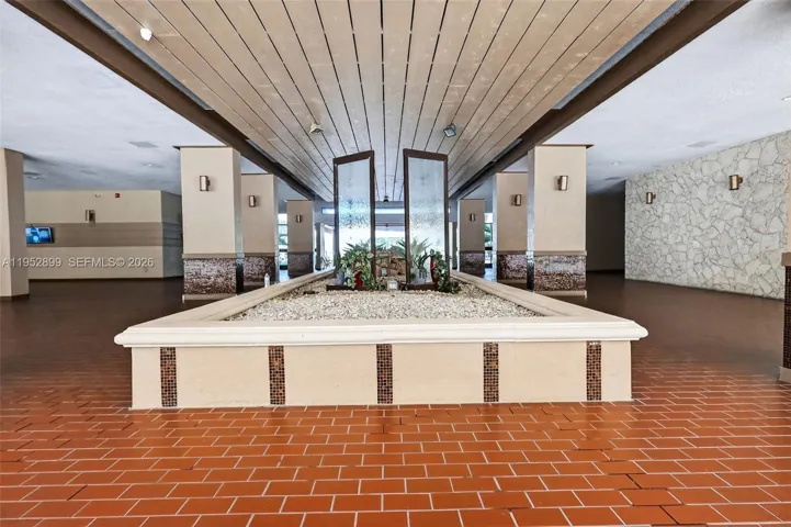 Open air lobby