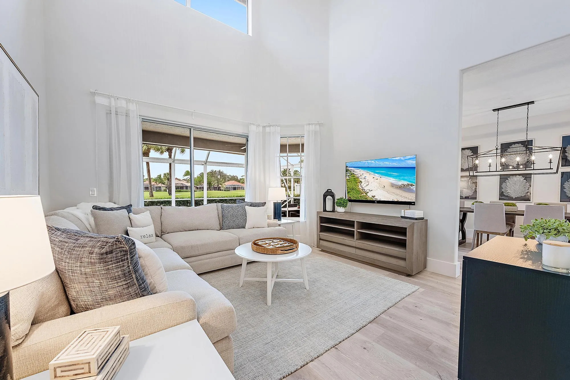main level family room