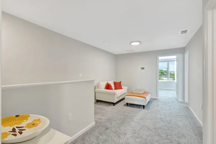 upstairs loft area