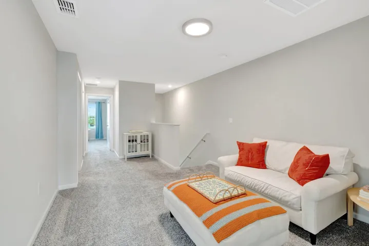 upstairs loft area
