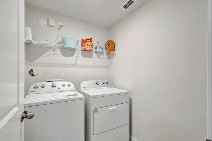 upstairs laundry room