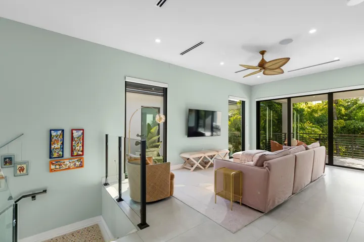 Loft at top of steps