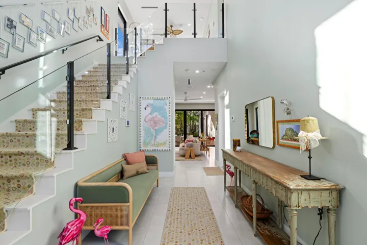 Foyer entry to Living Area