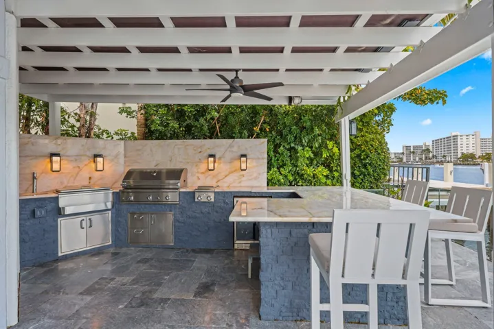 Covered Outdoor Kitchen