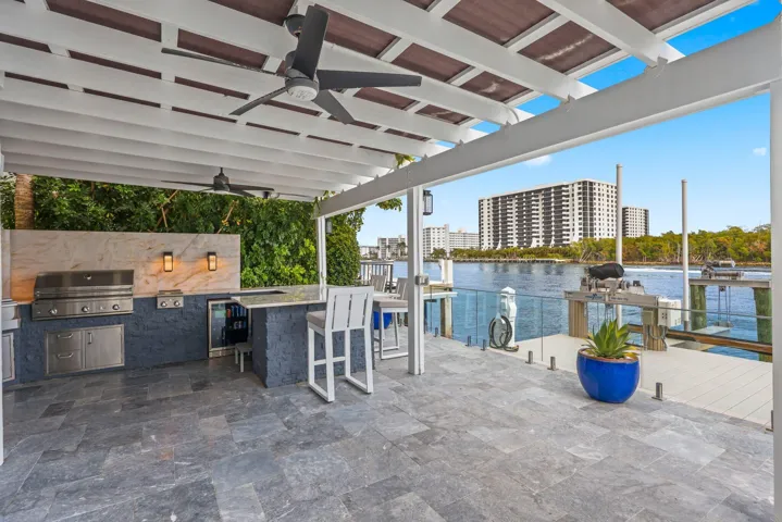 Covered Outdoor Kitchen