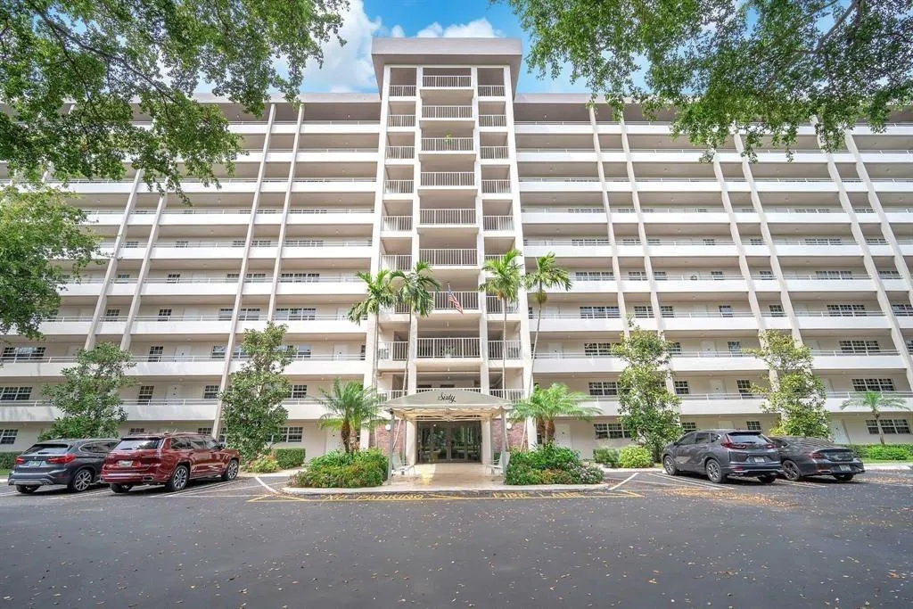 Building with Secure Lobby-Intercom or E-Key Access