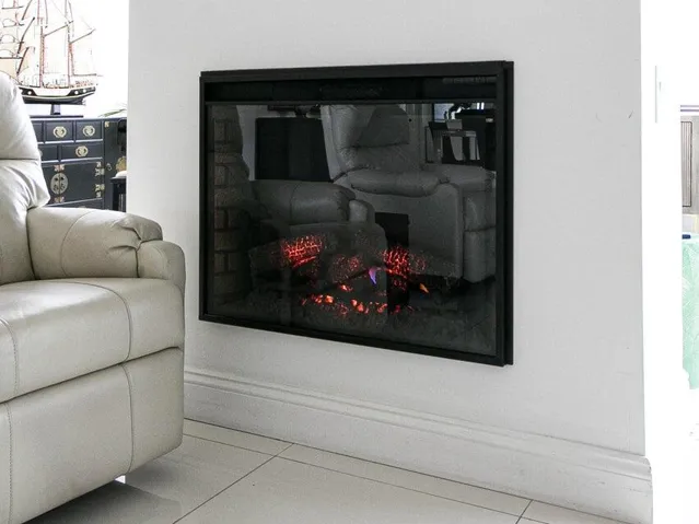 electric fireplace
