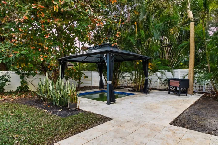 Inground Hot tub