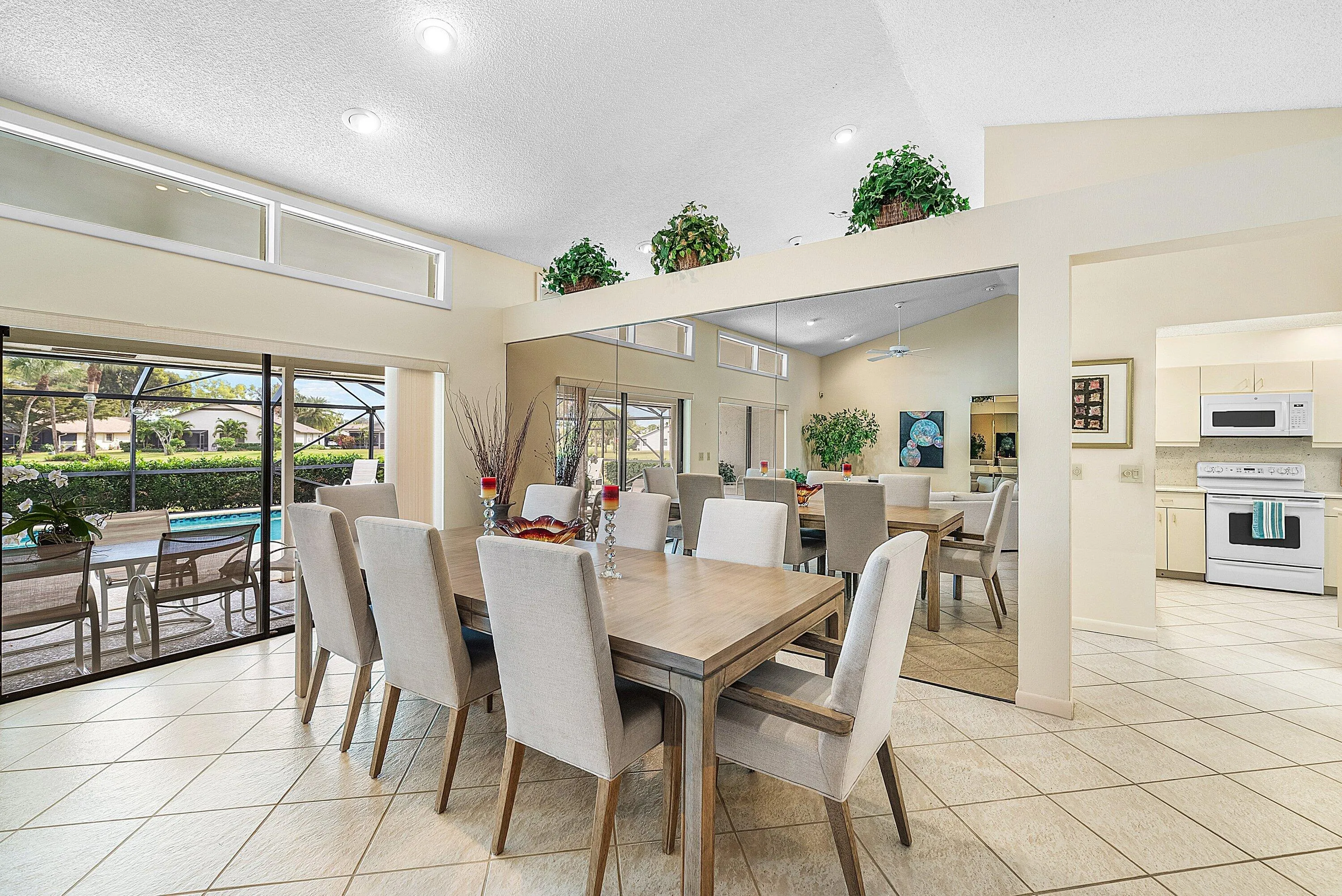 Dining Room in Living Area