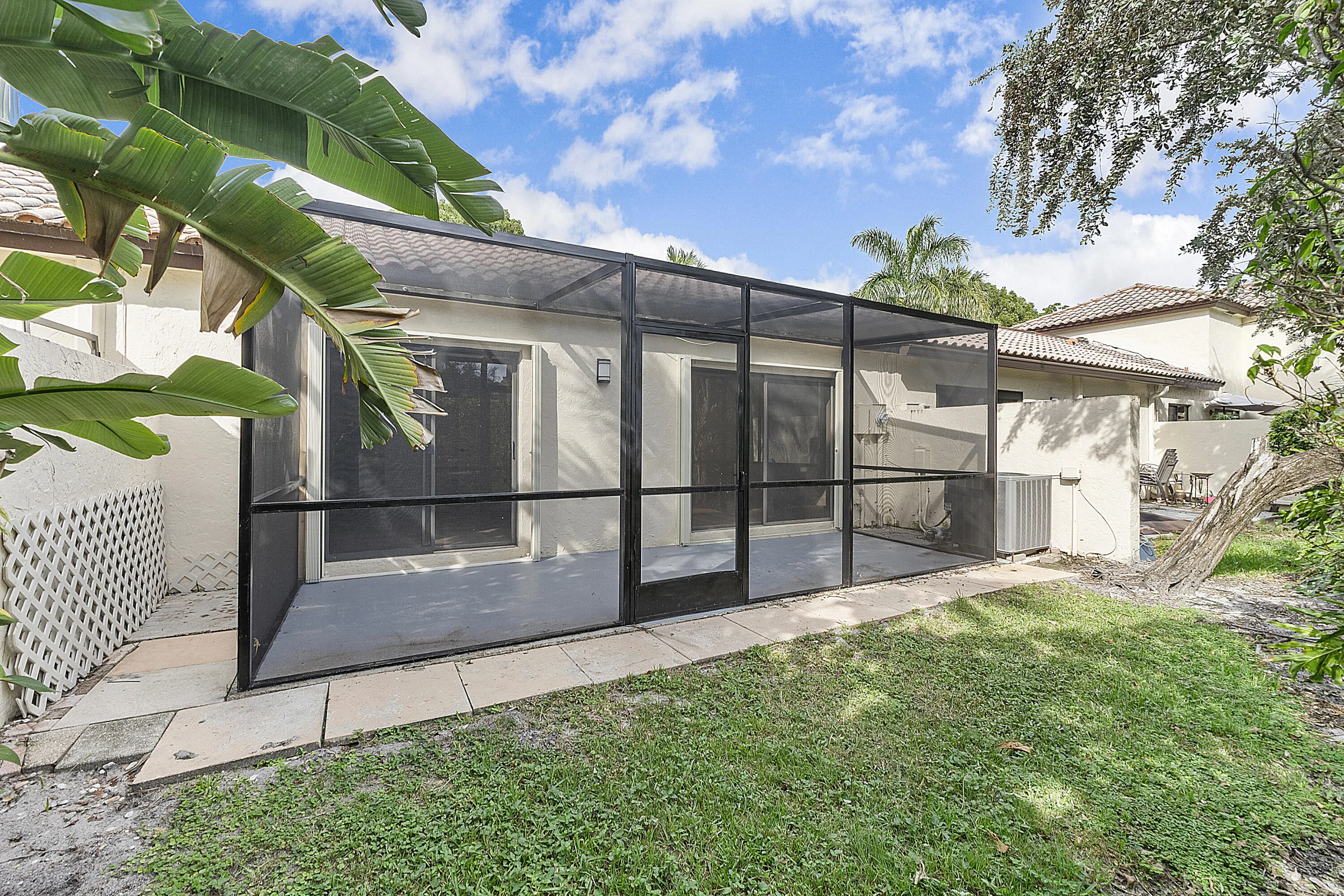 Back Screened Patio