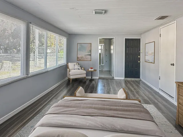 Virtually staged as third bedroom.
