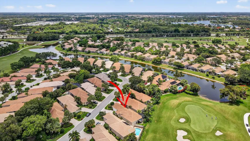 Aerial with Lake