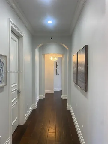 Master suit hallway