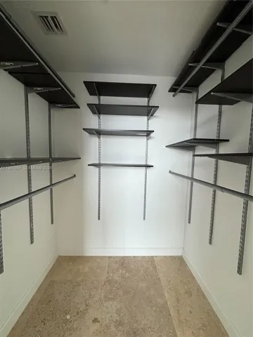 Master Bedroom walking closet