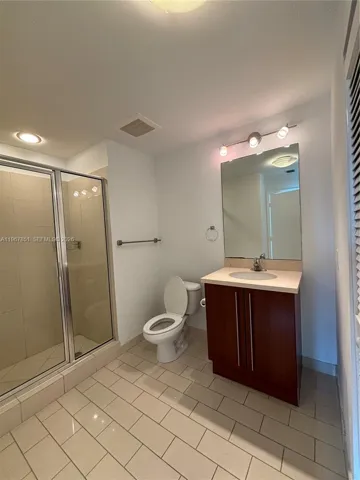 Second bathroom has only shower
