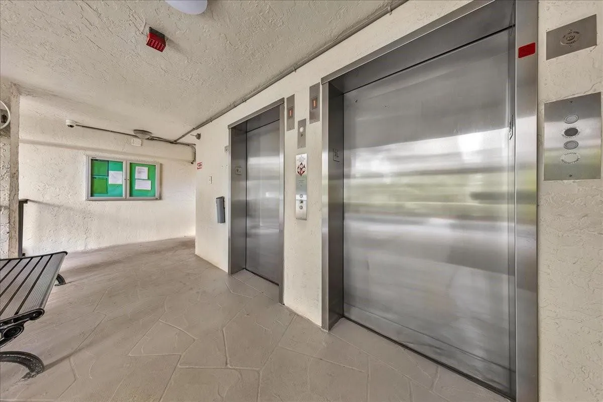 2 updated building elevators