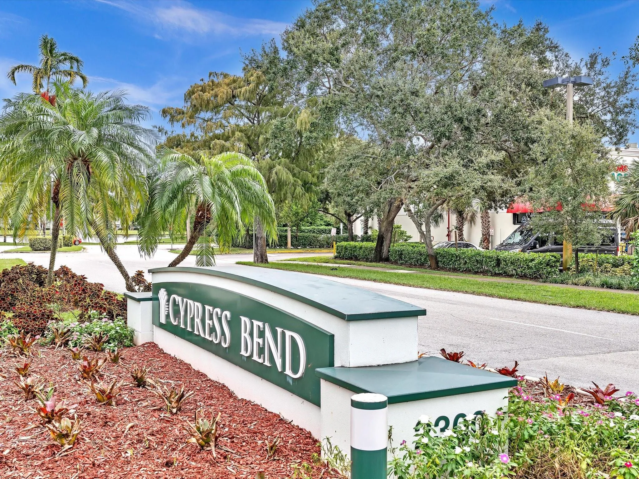 Cypress Bend Sign