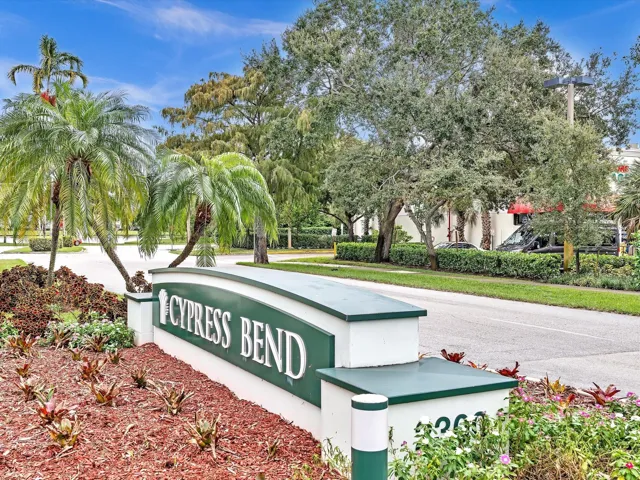 Cypress Bend Sign