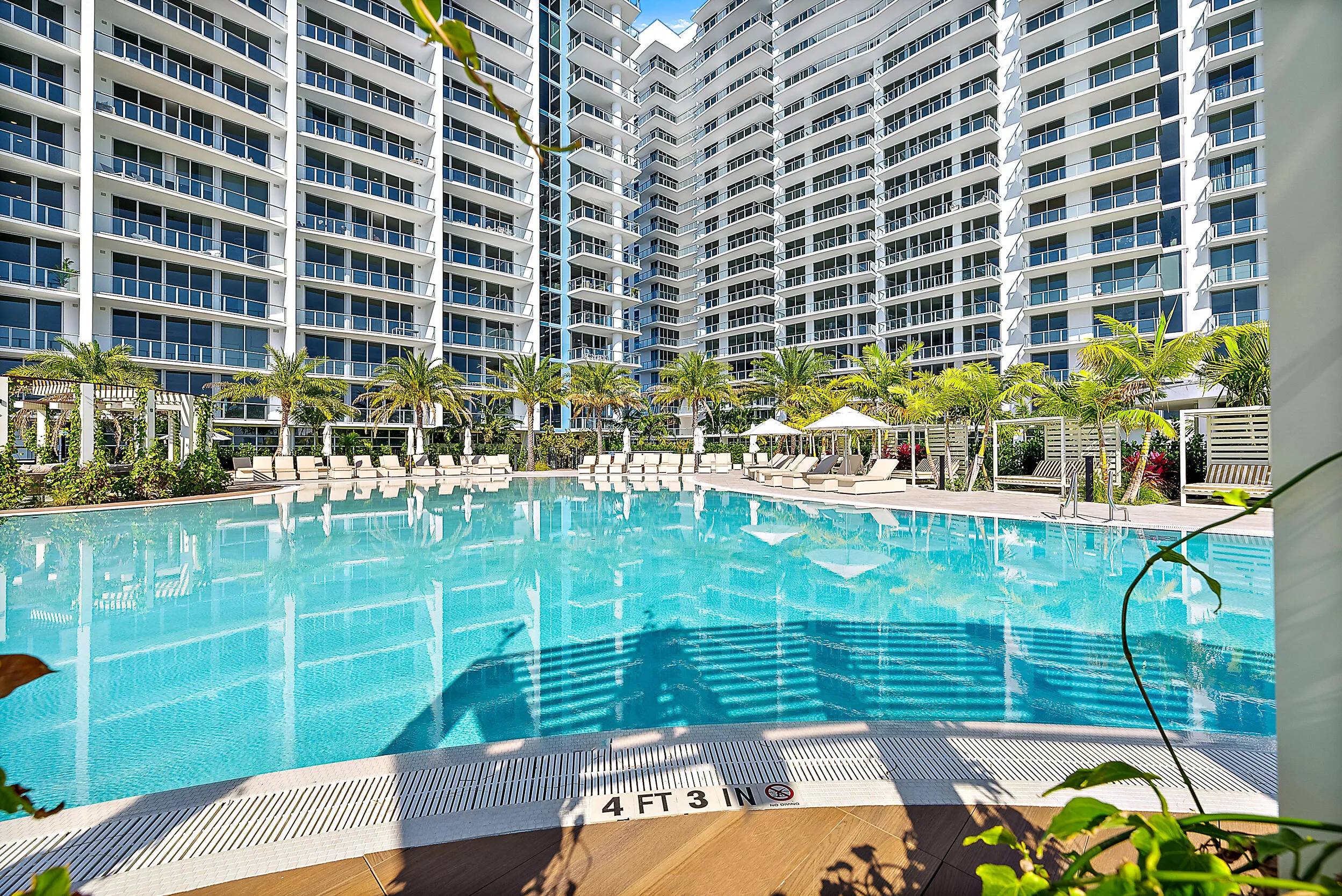 Pool Facing West
