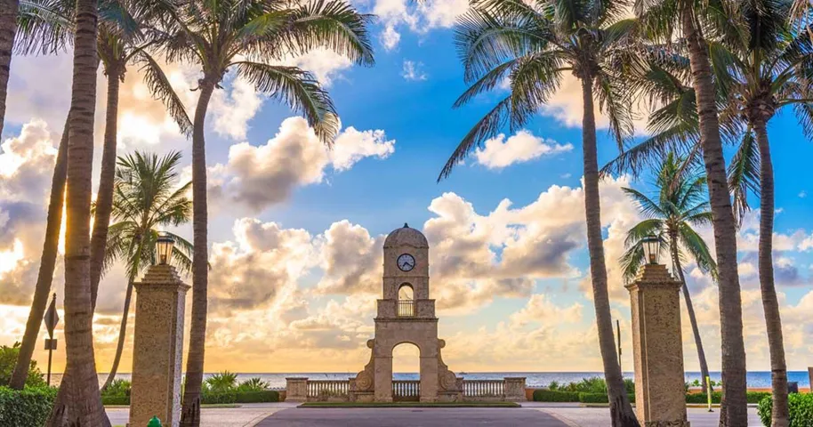 Worth Avenue Clock