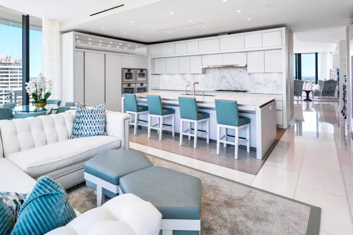 Family Room Kitchen Area