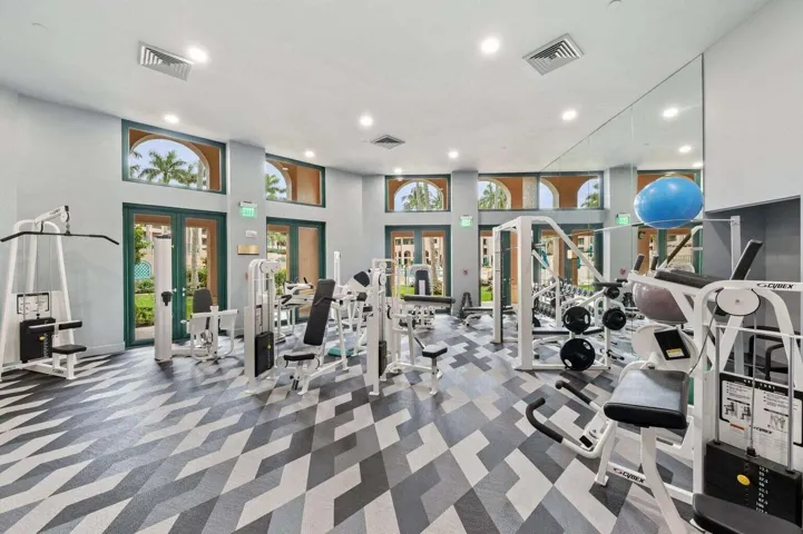 Gym -weights room
