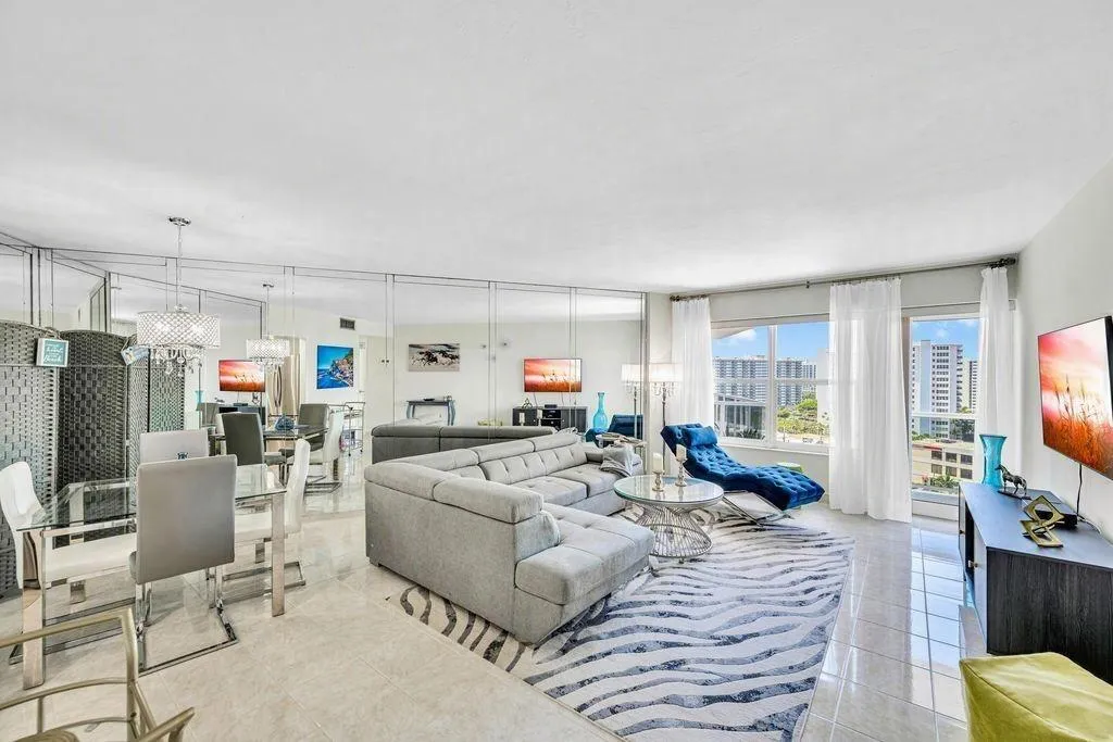 Living Area from Foyer Entrance
