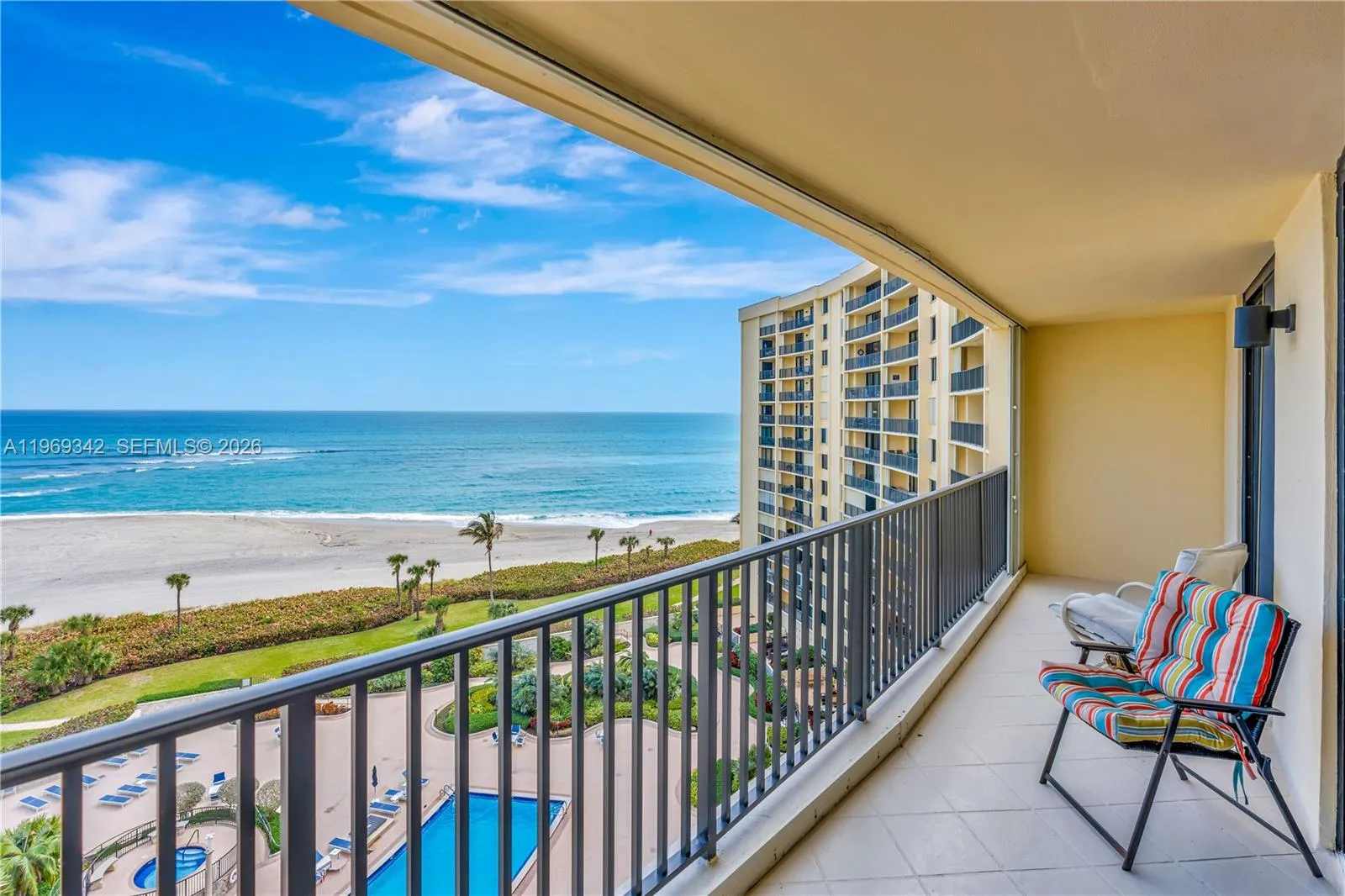 Private balcony