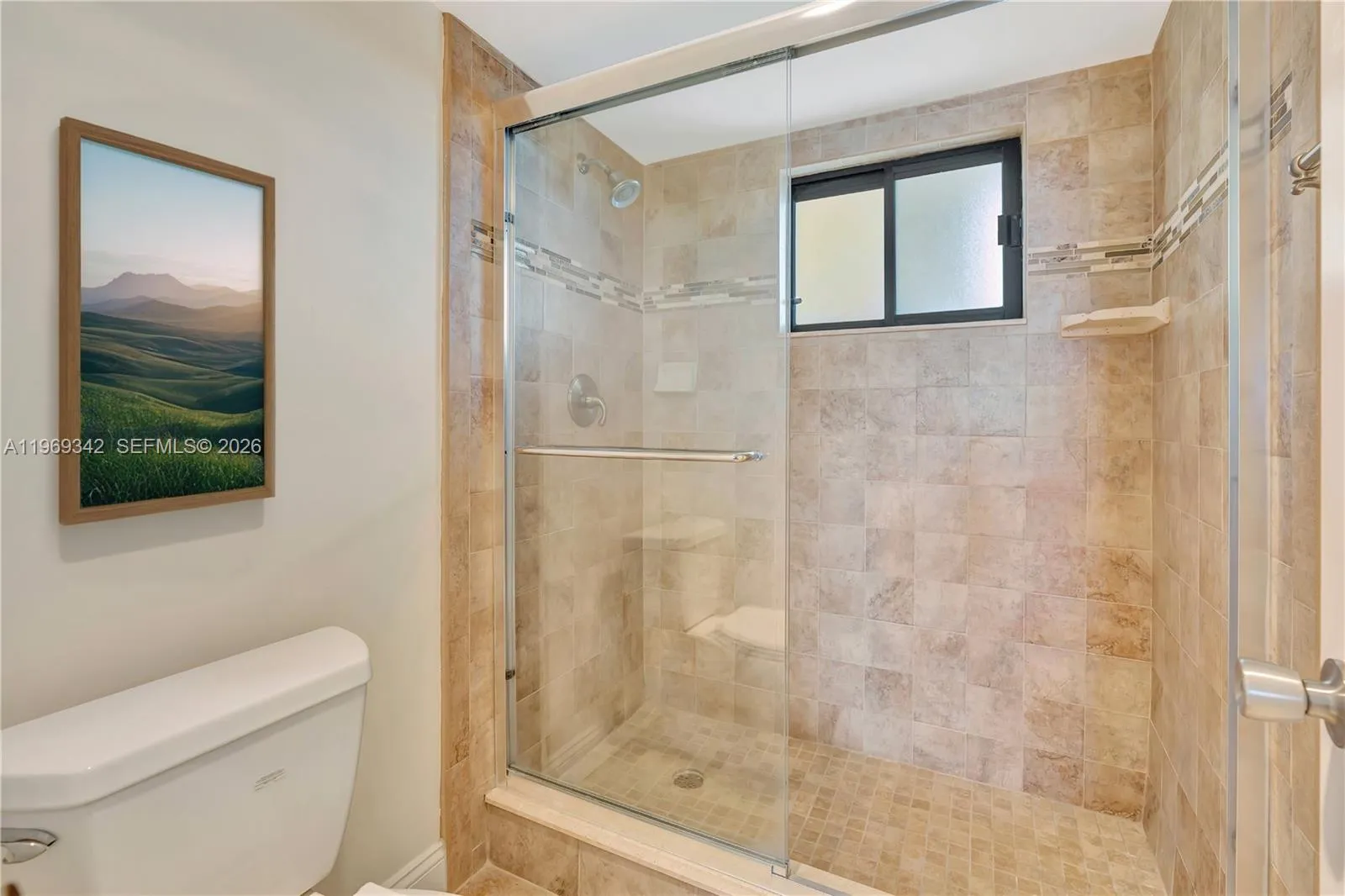 Walk in shower